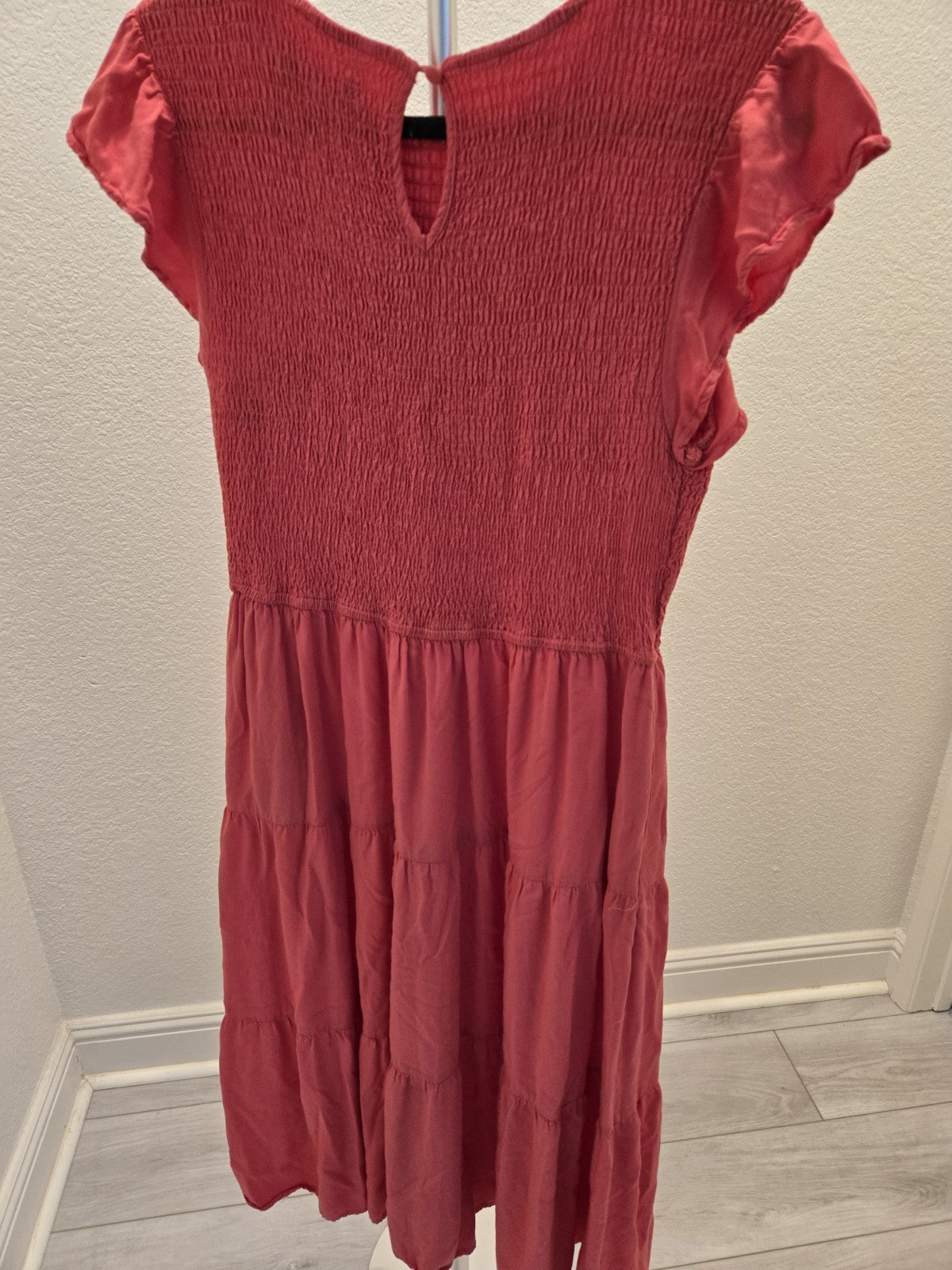 2 Piece Zesica Rose Dress with Turtle Bay Jean Jacket Outfit Y2K Set Size L