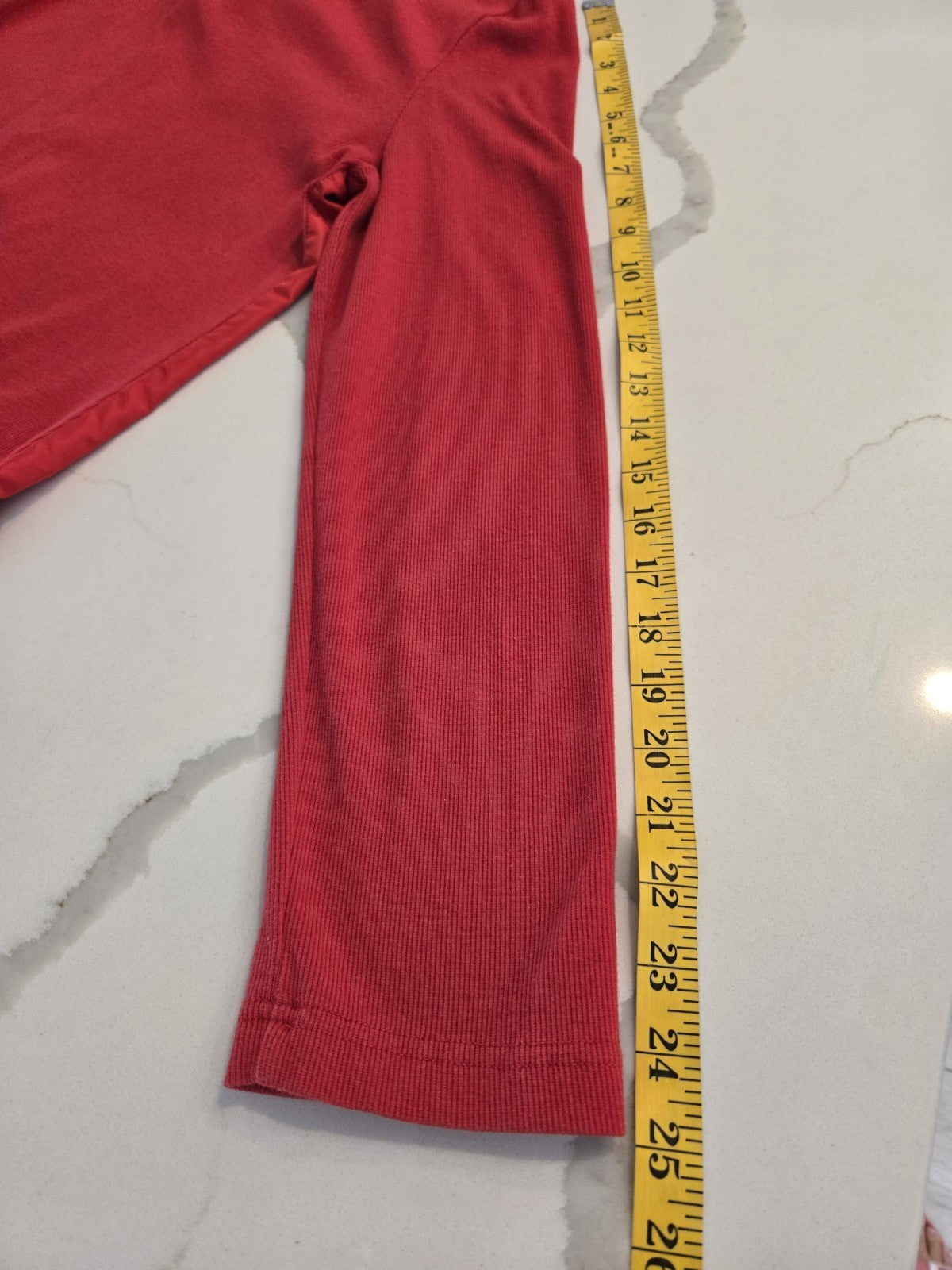 Onque Casuals L Red Zip Up Polka Dot Collar Ribbon Trim Ribbed Sleeve Jacket