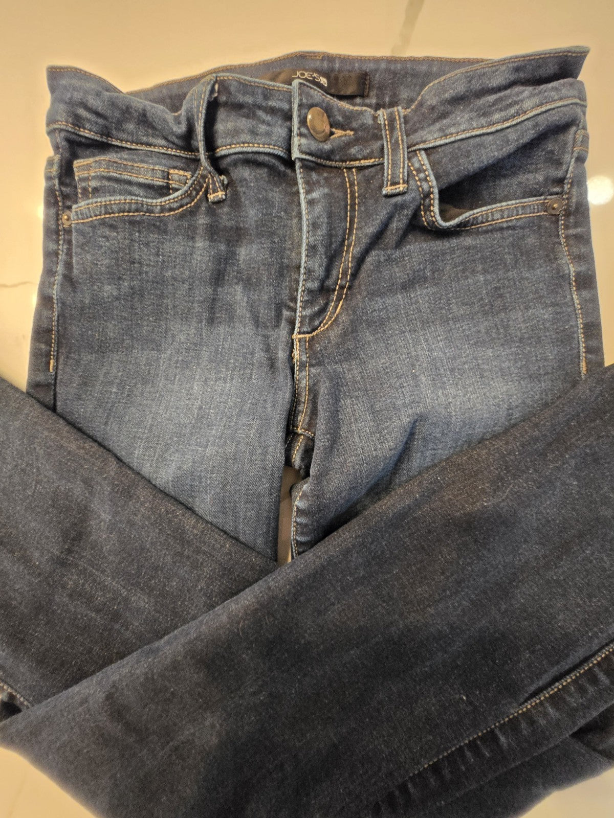 Joe's Mid-Rise Slim Bootcut Classic 5-pocket styling Size 27 Whiskering Y2K