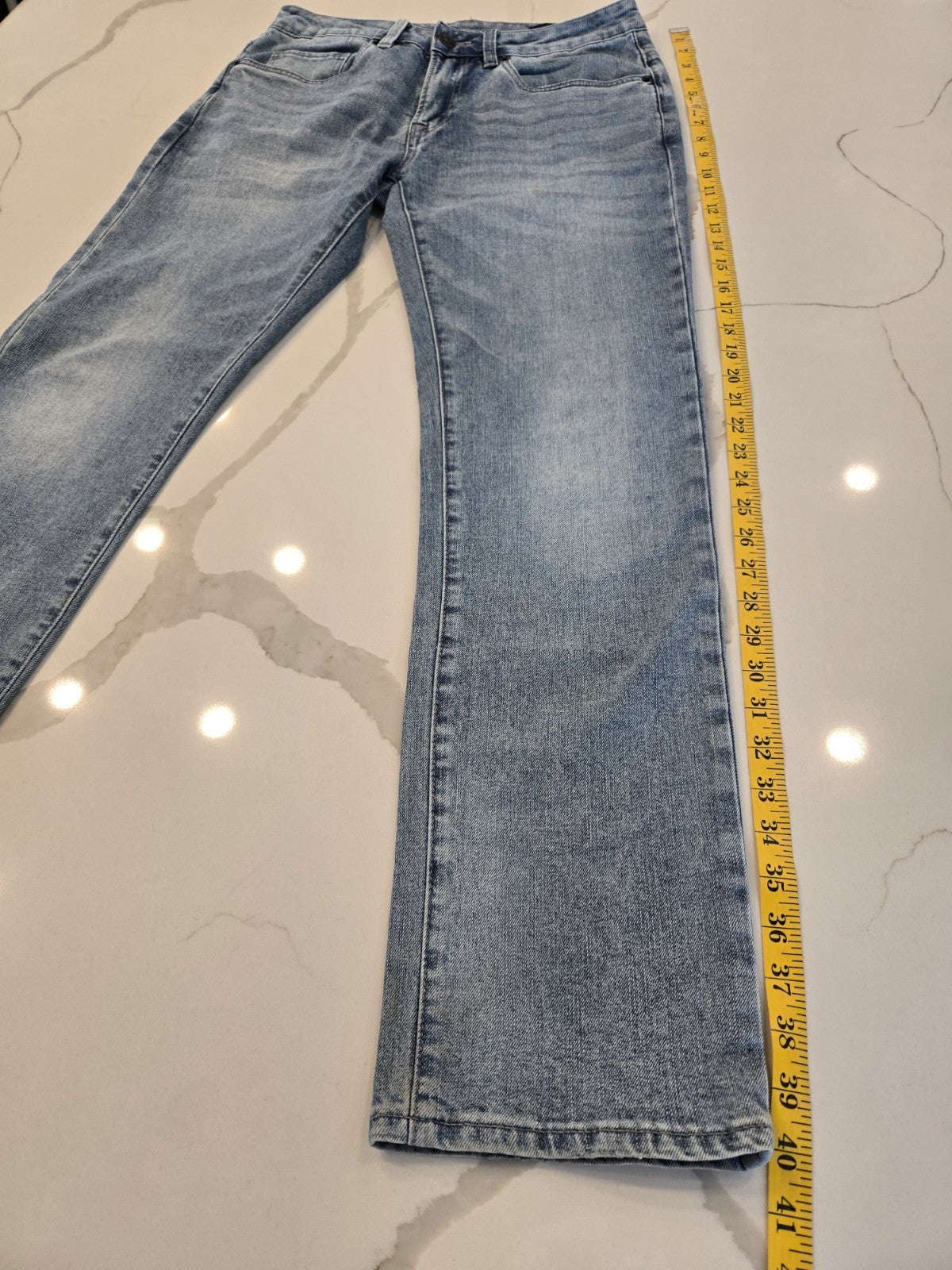 Buffalo David Bitton Mens Straight Leg  30x32 Jeans Lt Wash Blue Denim Y2K Vintage