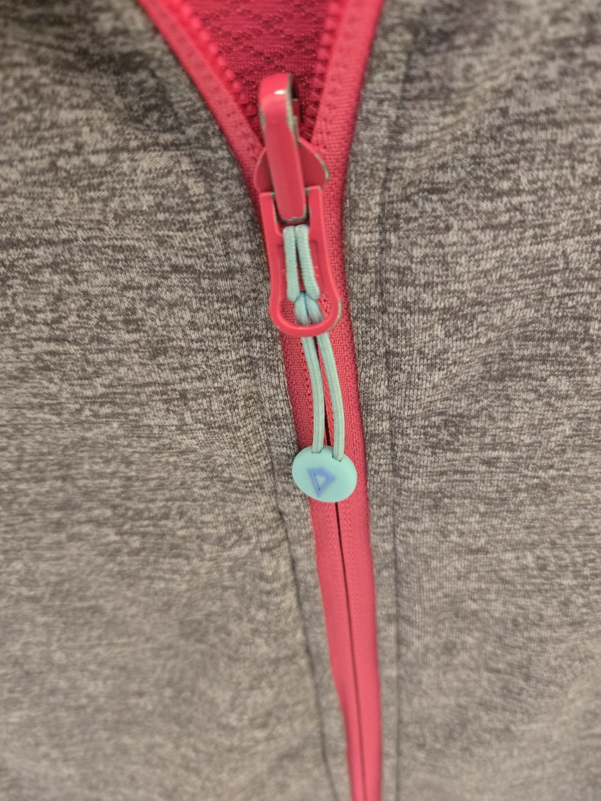 Ivivva Lululemon Girls 14 Reversible Full Zip Hoodie Gray Hot Pink Thumbholes