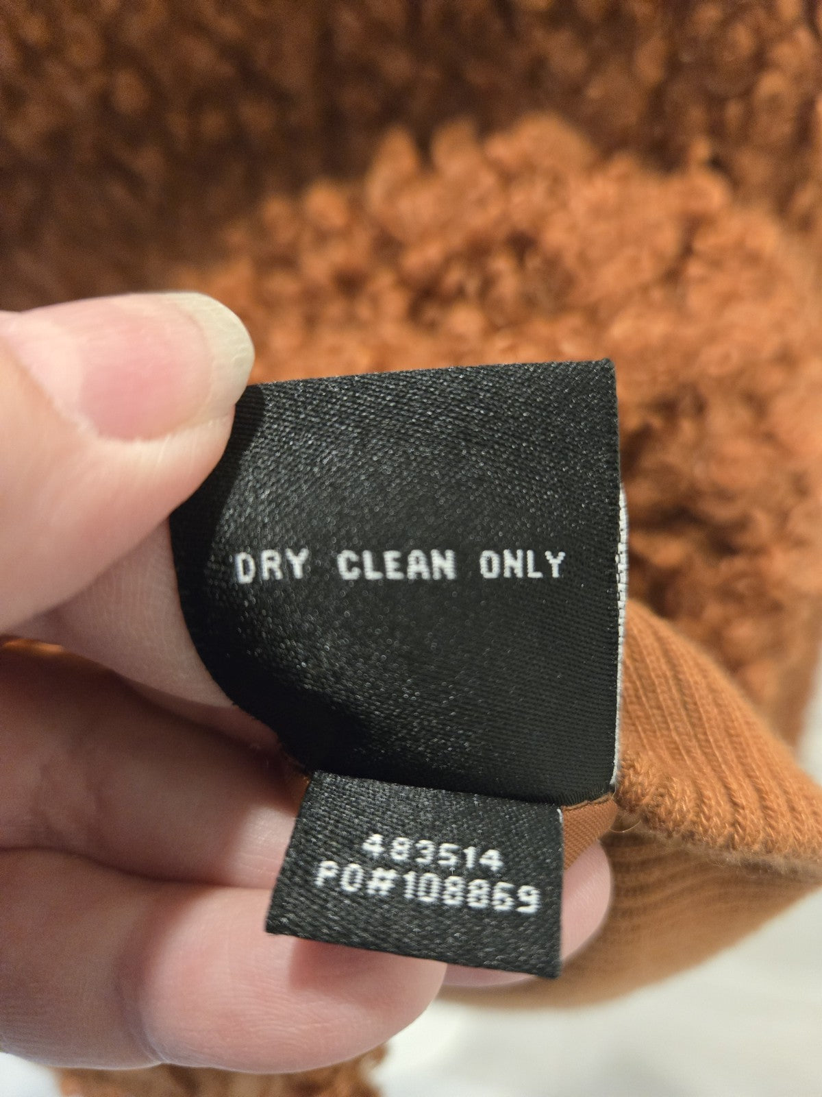 Fashion Nova S Teddy Bear Bomber Jacket, Cozy Fleece Shearling Zip-Up, Brown