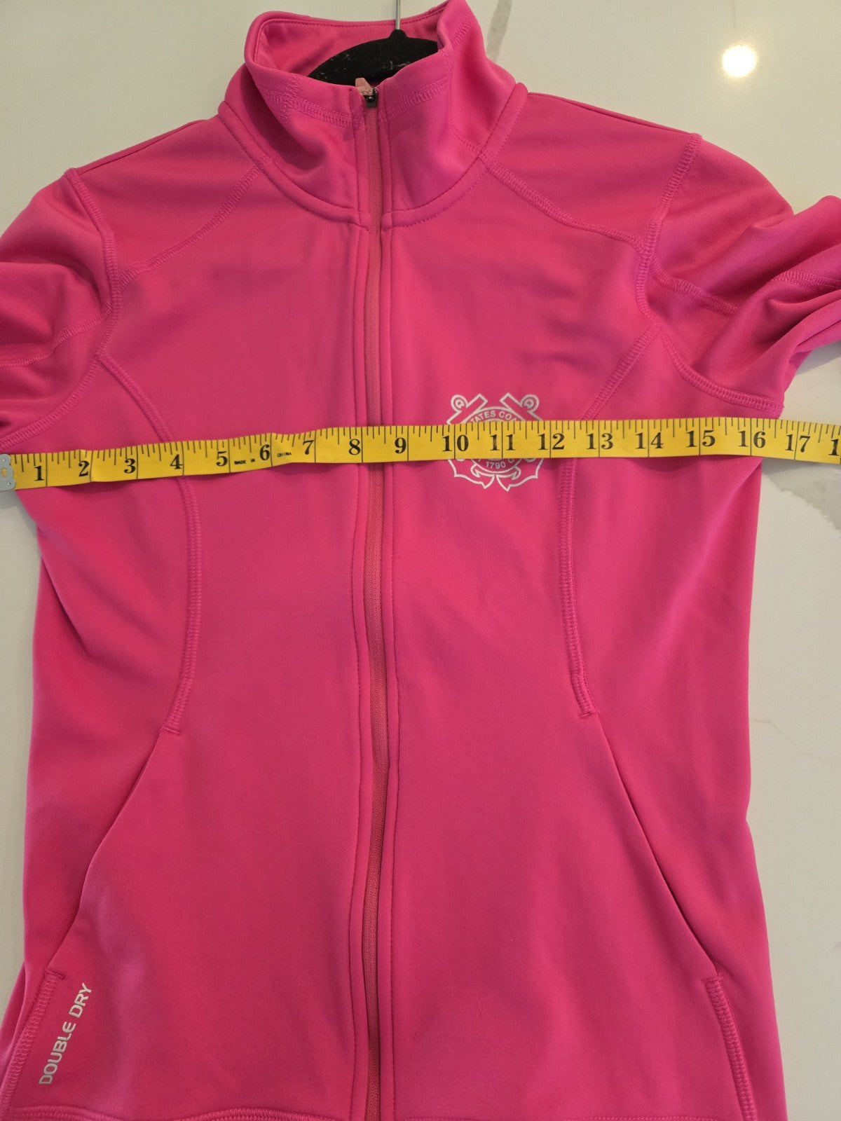 Champion Women’s Small Magenta Long Sleeve Running Track Jacket Full Zip (Jo)