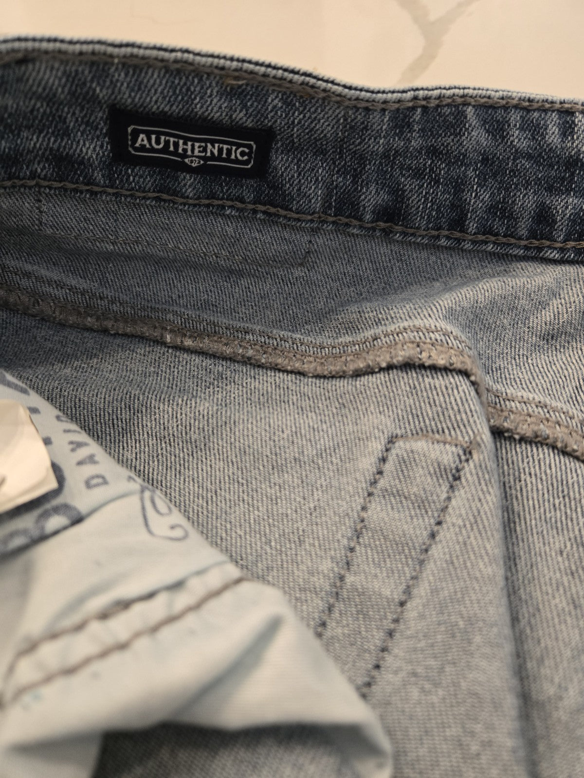 Buffalo David Bitton Mens Straight Leg  30x32 Jeans Lt Wash Blue Denim Y2K Vintage
