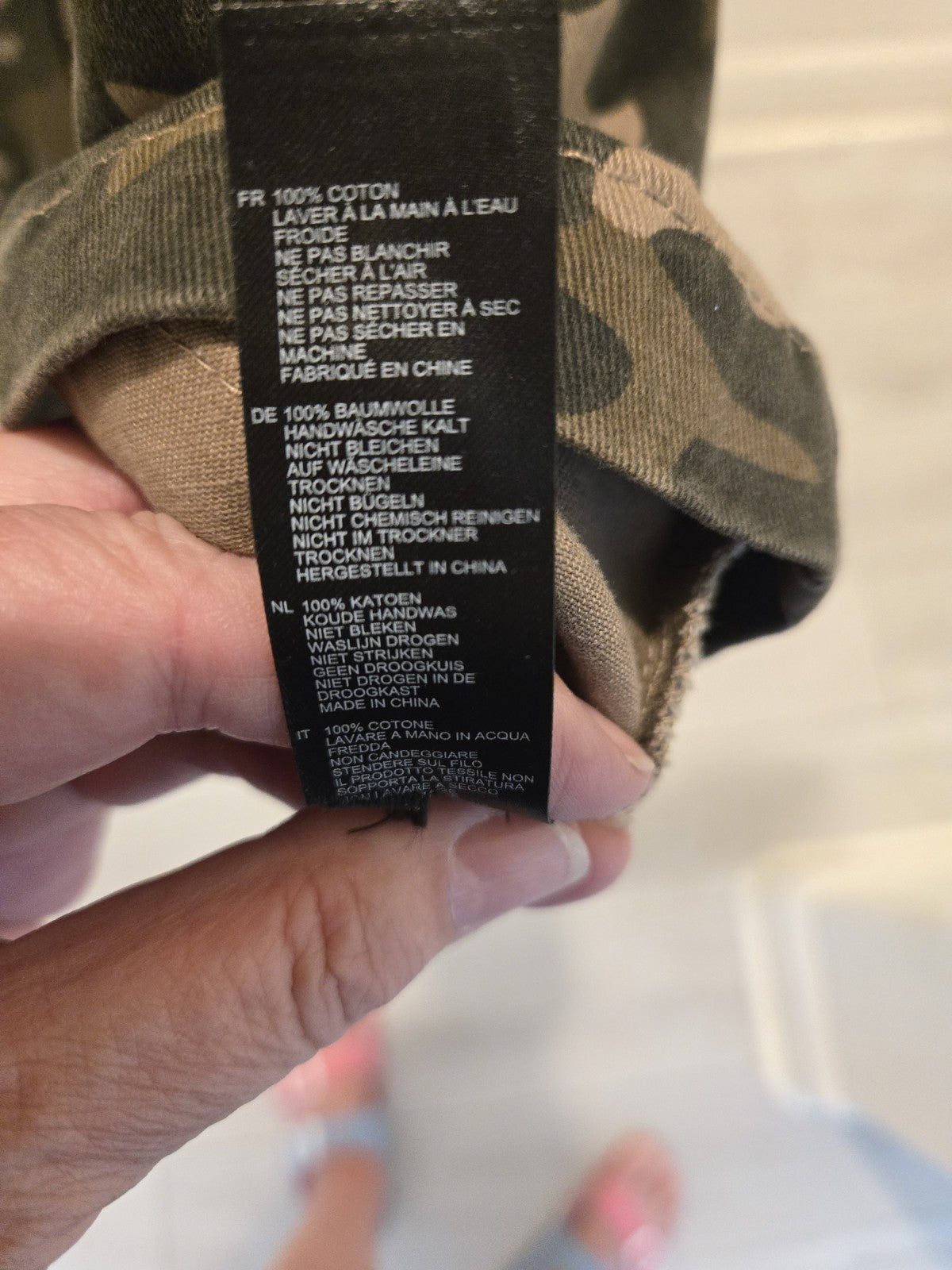 Forever 21 Camo Military Jacket S Womens Utility Field Cargo Coat Camouflage