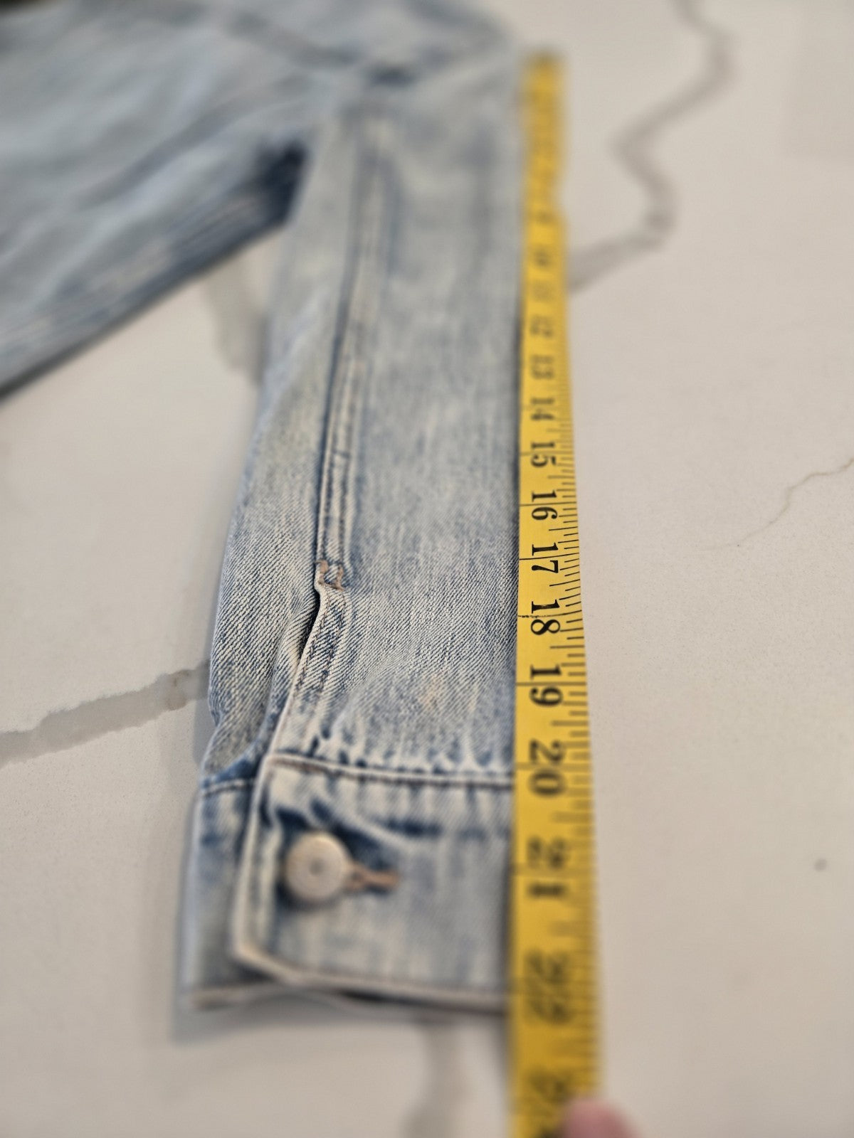 Old Navy Star Studded Collar Pocket Denim Trucker Classic Jean Jacket Women’s L