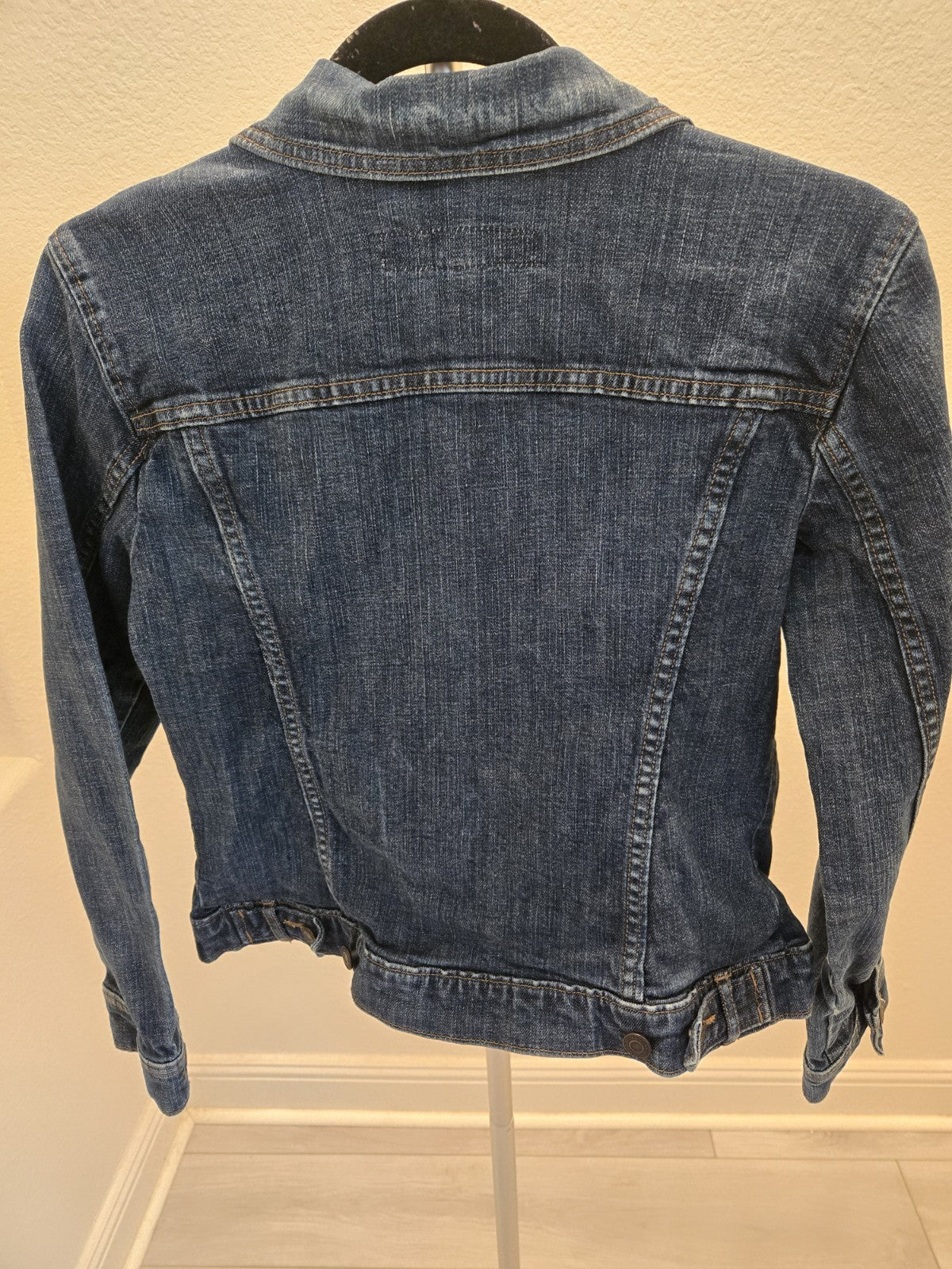 Gap Vintage Denim Jacket Y2K Red Tag M Womens Blue Medium Wash Trucker Jean