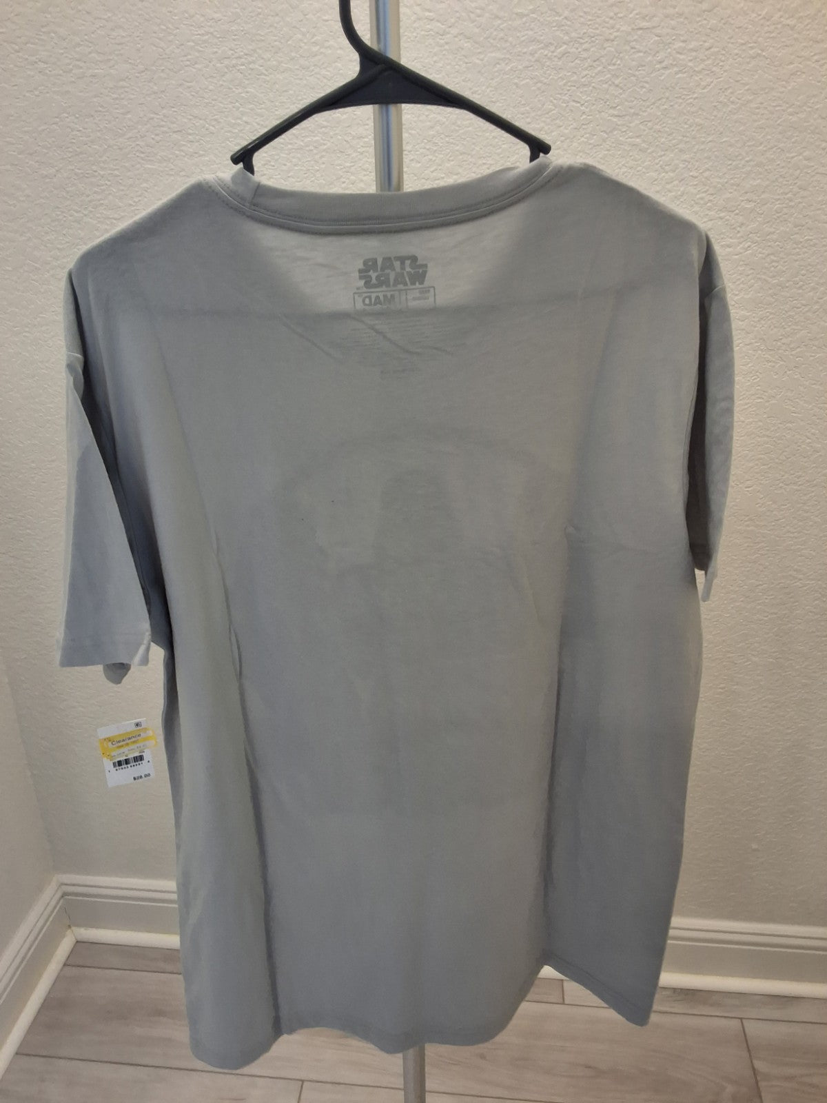 Star Wars T-Shirt Men's Large Darth Vader Stormtrooper Graphic Mad Engine Tee