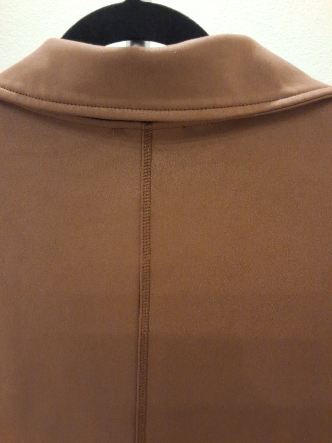 Bohme Faux Suede Full Zip with Zip pockets & Sleeve Womens Bomber Jacket Size L
